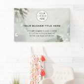 Zakelijke Logo Minimalistische moderne professione Spandoek (Insitu)