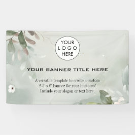 Zakelijke Logo Minimalistische moderne professione Spandoek