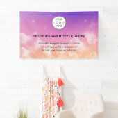 Zakelijke Logo Minimalistische moderne professione Spandoek (Insitu)