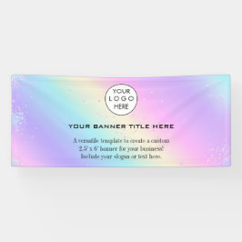 Zakelijke Logo Minimalistische moderne professione Spandoek