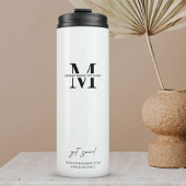 Zakelijke Logo Modern Bedrijf Merk Eenvoudig Thermosbeker