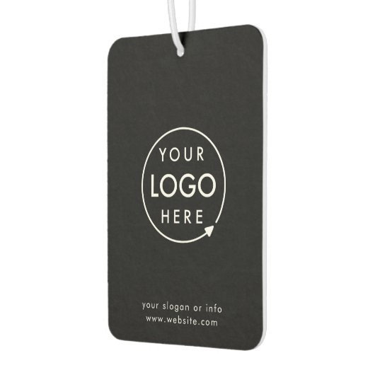 Zakelijke Logo | Modern Black Stylish Professional Luchtverfrisser (Links)