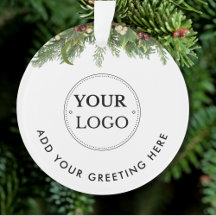 Zakelijke Logo Modern Branded Kerstgroen
