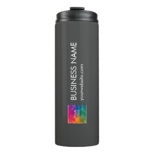 Zakelijke Logo Modern Elegant Eenvoudige Sjabloon Thermosbeker