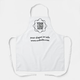 Zakelijke Logo Modern Minimaal Eenvoudig Schoon Wi Schort