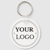 Zakelijke Logo Modern Professional Branded Sleutelhanger (Voorkant)