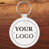 Zakelijke Logo Modern Professional Branded Sleutelhanger (Achterkant)