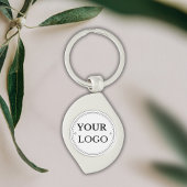 Zakelijke Logo Modern Professional Branded Sleutelhanger