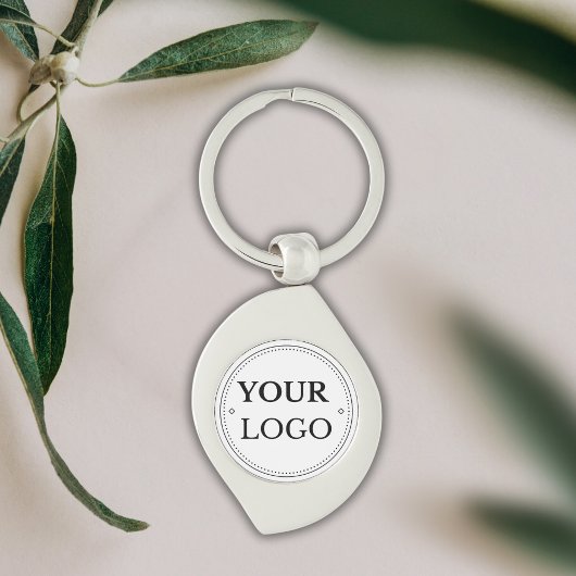 Zakelijke Logo Modern Professional Branded Sleutelhanger