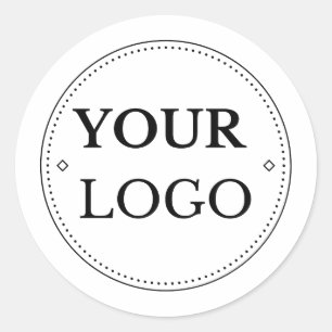 Zakelijke Logo Modern Professional Ronde Sticker