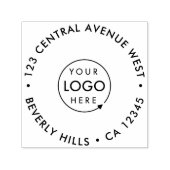 Zakelijke Logo | Modern retouradres Zelfinktende Stempel (Design)