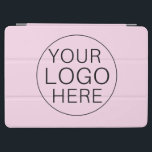 Zakelijke Logo | Modern Roze Professionals iPad Air Cover<br><div class="desc">Zakelijke Logo | Elegant modern Blush Pink Professional iPad Air Cover . Een eenvoudige aangepaste, elegante iPad Air Cover-sjabloon in een moderne, minimalistische stijl die eenvoudig kan worden aangepast met uw logo. Als je hulp nodig hebt bij het personaliseren van dit product, kun je contact met me opnemen via de...</div>