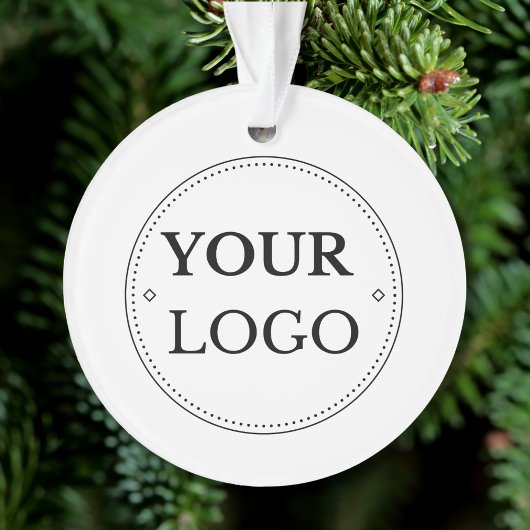 Zakelijke Logo Moderne Kerst Ornament
