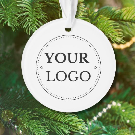 Zakelijke Logo Moderne Kerst Ornament