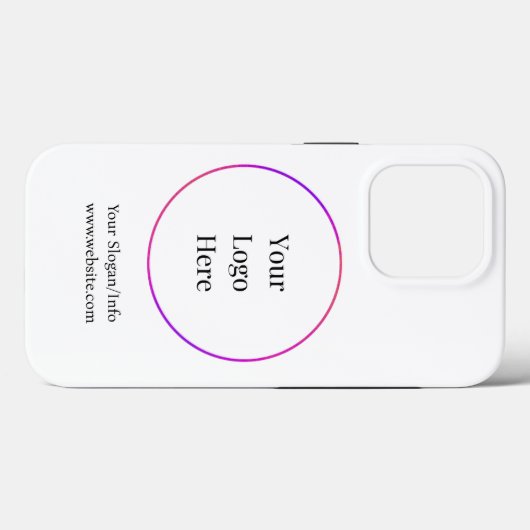 Zakelijke Logo | Moderne Sjabloon van bedrijven Case-Mate iPhone Case (Achterkant (horizontaal))