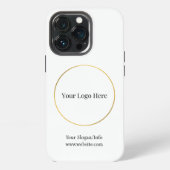 Zakelijke Logo | Moderne Sjabloon van bedrijven iPhone Hoesje (Achterkant)