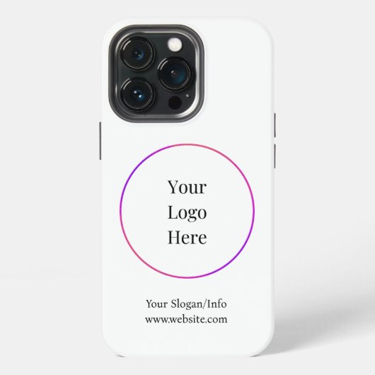 Zakelijke Logo | Moderne Sjabloon van bedrijven iPhone Hoesje (Achterkant)