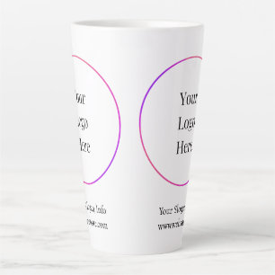 Zakelijke Logo Moderne Sjabloon van bedrijven Latte Mok