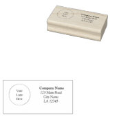 Zakelijke Logo | Moderne Sjabloon van bedrijven Rubberstempel (Gestempeld)