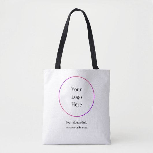 Zakelijke Logo | Moderne Sjabloon van bedrijven Tote Bag (Voorkant)