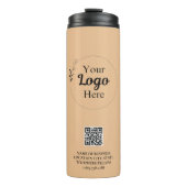 Zakelijke Logo moderne thermische droogtrommel Thermosbeker (Voorkant)