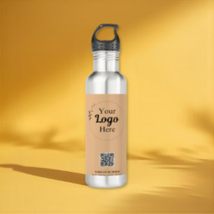 Zakelijke Logo moderne thermische droogtrommel Waterfles