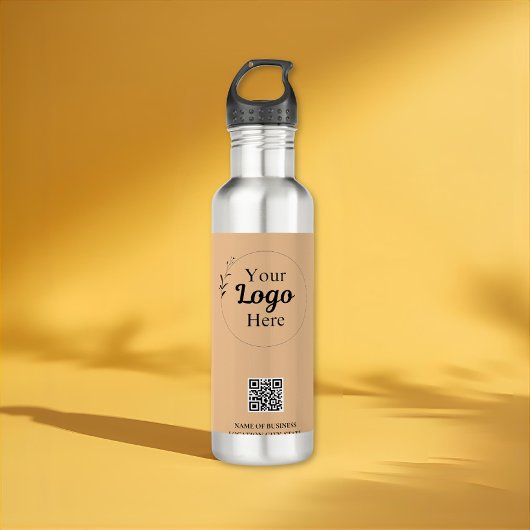 Zakelijke Logo moderne thermische droogtrommel Waterfles