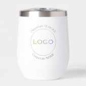 Zakelijke Logo Naam Slogan Minimalist Professional (Voorkant)