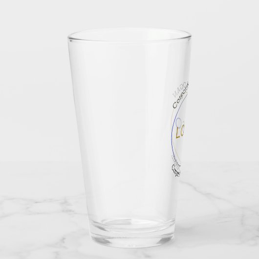 Zakelijke Logo Naam Slogan Minimalist Professional Glas (Rechts)