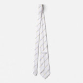 Zakelijke Logo Naam Slogan Minimalist Professional Stropdas (Achterkant)