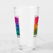 Zakelijke Logo of Afbeelding Naam toevoegen Tekst Glas (Links)