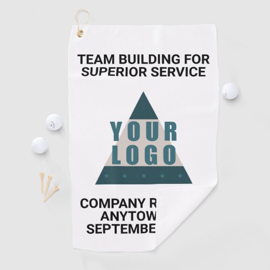 Zakelijke Logo- of fotopromotieteams Golfhanddoek (Insitu)
