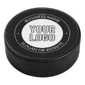 Zakelijke Logo of ontwerp & bewerkbare tekst Sjabl Hockey Puck (3/4)