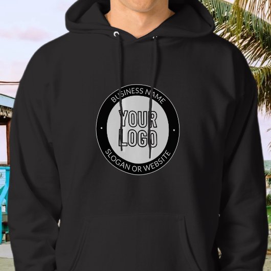 Zakelijke Logo of ontwerp & bewerkbare tekst Sjabl Hoodie