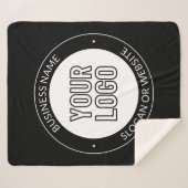 Zakelijke Logo of ontwerp & bewerkbare tekst Sjabl Sherpa Deken (Voorkant (horizontaal))