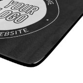 Zakelijke Logo of ontwerp & bewerkbare tekst Sjabl Snijplank (Hoek)