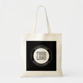 Zakelijke Logo of ontwerp & bewerkbare tekst Sjabl Tote Bag (Voorkant)