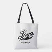Zakelijke logo Off white Bedrijfsmerk Custom Tas (Achterkant)