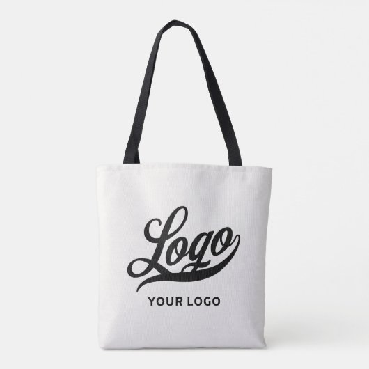 Zakelijke logo Off white Bedrijfsmerk Custom Tas (Achterkant)