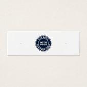 Zakelijke Logo Oorknopjes Display Kaart (Voorkant)