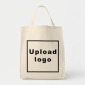 Zakelijke Logo op de Grocery Canvas tas (Voorkant)