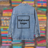 Zakelijke Logo op Denim jas voor dames Denim Jacket