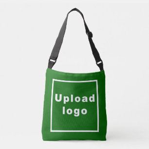 Zakelijke Logo op Green Crossbody Bag Tas