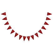 Zakelijke Logo op Rode Driehoek Bunting Banner (Alle)