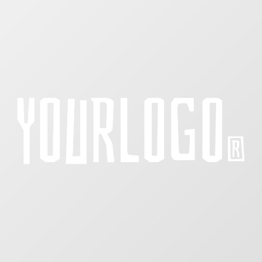 Zakelijke logo op Vinyl Auto Truck Window Decal (Vel)