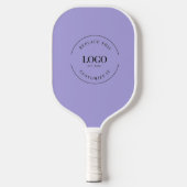 Zakelijke logo Paarse Promotie Custom Pickleball Paddle (Voorkant)