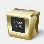  zakelijke Logo Phone Haal FauxGold uit Bedankdoosjes (Achterkant)