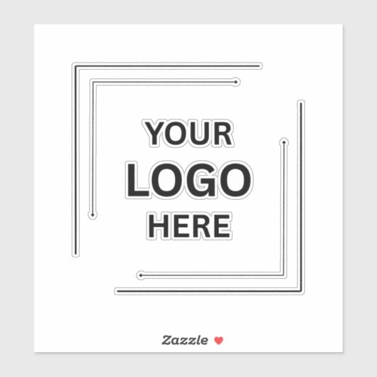 Zakelijke Logo | Professional Corporate Board Stic Sticker (Vel)