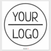 Zakelijke Logo | Professionele autowrak — Bumper S Sticker (Vel)