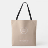 Zakelijke Logo | Professionele onderneming Tote Bag (Voorkant)